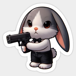 Tactical Bunny Sticker